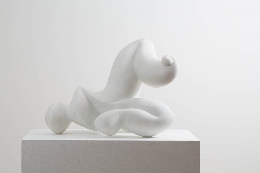 Sculpture, White Italian Marble, Carrara marble, art, contemporary, art collector
